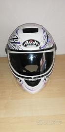 CASCO MOTO AIROH INTEGRALE STORM POISON BIANCO