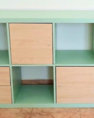 Scaffale a cubo modulare 
