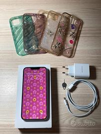 iPhone 14 256GB lilla – con accessori e 5 cover