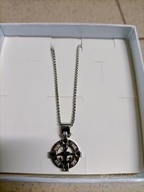 Collana uomo in acciaio 