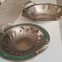 Set 2 VASSOI VINTAGE
Acciaio Inox
Retrò antico 