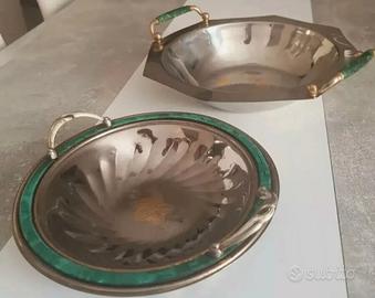 Set 2 VASSOI VINTAGE
Acciaio Inox
Retrò antico 