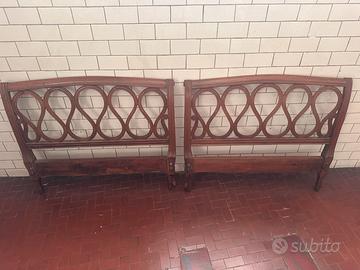 Testiere in legno barocchino