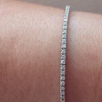 Bracciale tennis oro e diamanti (TOP)