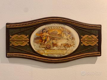 Insegna sigari Troya Martinez y Ca vintage