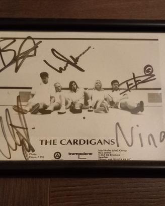 Autographed picture - The Cardigans (music band)