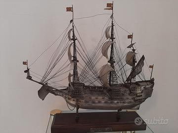 Veliero in Argento 800 Royal Sovereign 1637