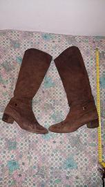 Stivali da donna scamosciati-cuoio tg 39