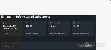 HP ENVY LAPTOP 17- cr0xxx