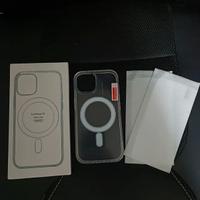 Cover per iPhone 15 Trasparente + 2pcs Pellicole