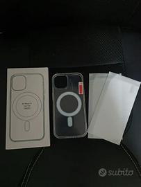 Cover per iPhone 15 Trasparente + 2pcs Pellicole