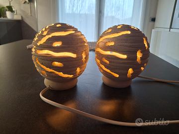 Lampade in pietra leccese