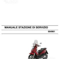 Manuali officina x scooter Piaggio Gilera