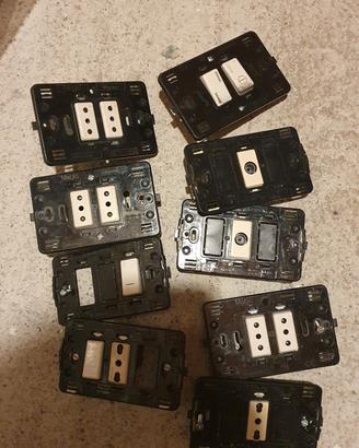 Lotto portafrutti, frutti, placchette Btcino Magic