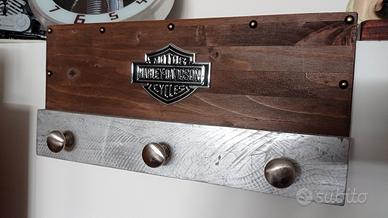 Appendiabiti artigianale Harley Davidson