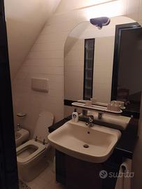 lavandino bagno e specchio