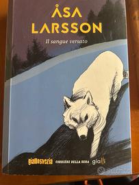 Libro Asa Larsson -Il sangue versato-