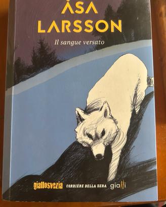 Libro Asa Larsson -Il sangue versato-