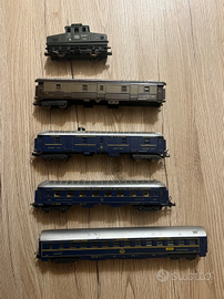 4 Carrozze CIWL (4793/4797) + Locomotiva