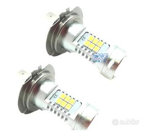 KIT LAMPADE LED FENDINEBBIA H7 60 WATT CANBUS