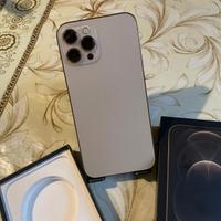 iPhone 12 Pro Max oro, 128 GB. Con scatola e acces