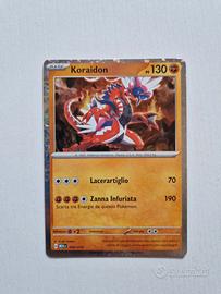 Koraidon carta Pokemon McDonald'S 2025