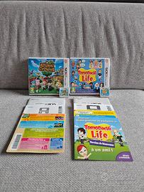 Lotto giochi 3DS: Animal Crossing e Tomodachi Life