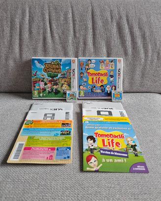 Lotto giochi 3DS: Animal Crossing e Tomodachi Life