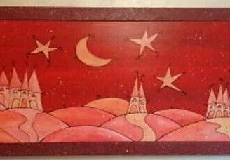 Quadro in legno dell'artista Mauro Salvetti 70X200