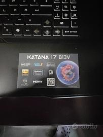 MSI Katana 17, 43,9 cm (17,3 pollici),