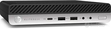 Mini PC HP EliteDesk 800 G3 i5 8GB SSD NVME 512GB