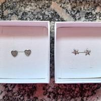 2 Paia orecchini argento Fabiani Gioielli