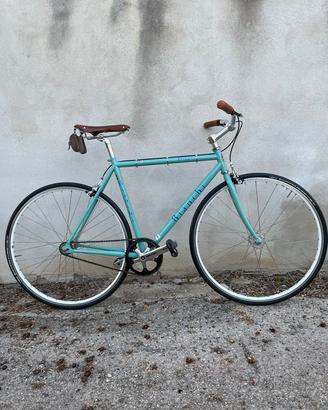 Bici Bianchi single speed pista
