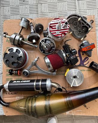 Blocco Motore Malossi big bore 94cc Testa Rossa