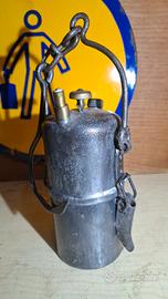 Lampada ad acetilene, carburo, miniera.
