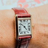 Orologio Louis Cartier Tank - oro 18k (come nuovo)