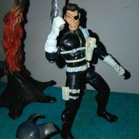 marvel legends nick fury - action figures toy biz 
