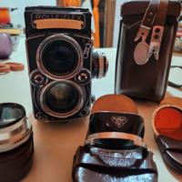 Rolleiflex planar 80 2.8 + accessori