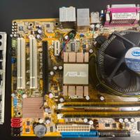 ASUS P5KPL-CM Scheda Madre + CPU Intel Q6600