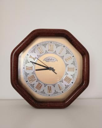 Orologio da parete vintage Artex ottagonale