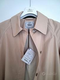 WOOLRICH DONNA TAGLIA L - Trench coat in puro coto
