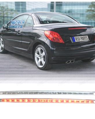 TERZO STOP PER PEUGEOT 207 CC A LED CROMATO