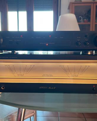 Amplificatore pre e finale Technics SE-900S/SU-800