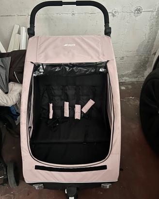 hauck Rimorchio Bici Bambini e Passeggino Duo