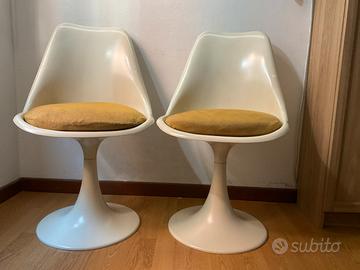 2 Sedie Play modello Tulip Vintage anni 70