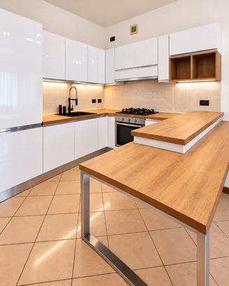 Cucina completa con penisola + elettrodomestici