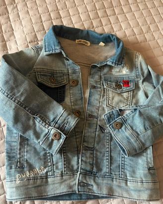 Giubbotto jeans bimbo