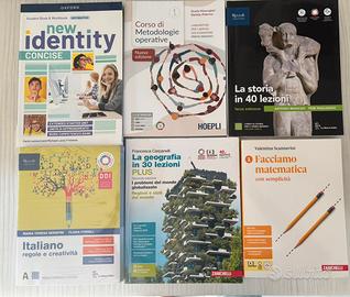 LIBRI SCOLASTICI SUPERIORI  NUOVI SCONTATI 40%!