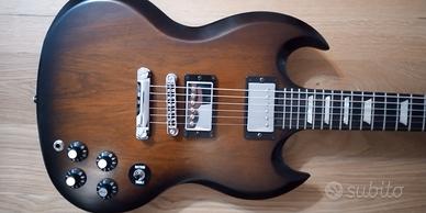 Chitarra Gibson SG tribute '70 SUPER 57 upgrade 