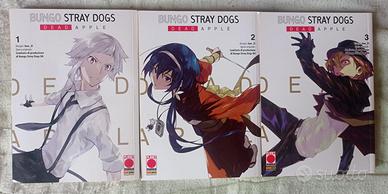 Manga Bungo Stray Dogs - Dead Apple 1, 2, 3 (1 ed)